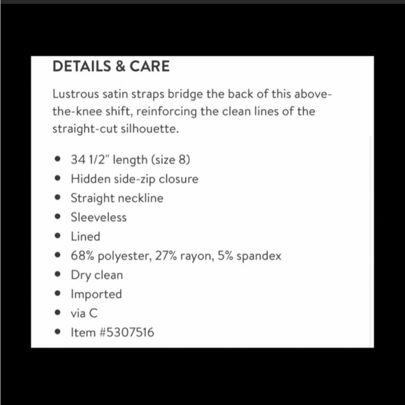 Elizabeth and James navy blue dress - Picture 9 of 9